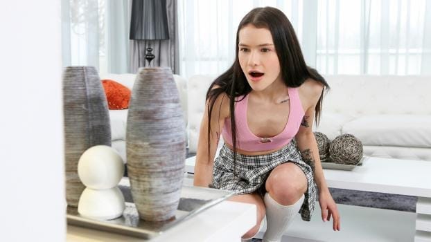 Step Siblings Caught . Can Stepsis Handle A Big Cock – S27:E8